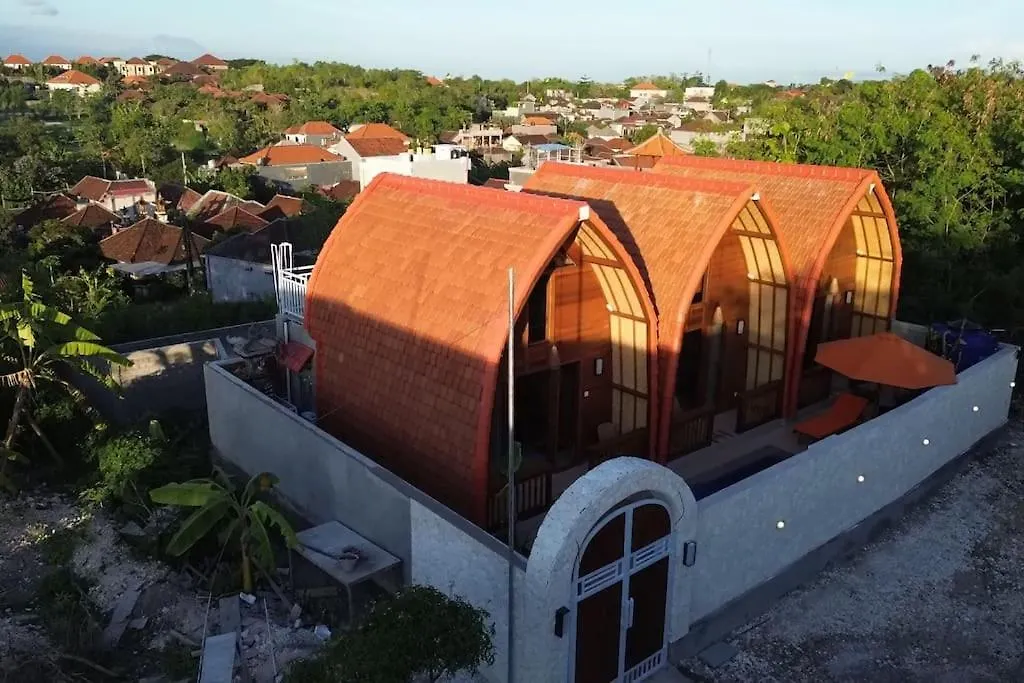 Murna Villa 2, A Modern Balinese Wooden House With 360 Gwk View Ungasan 0*,  Indonesië